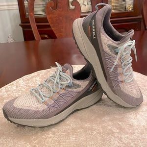Brand New Merrell Bravada 2 Trail Shoe Lace Up Hiking Sneakers Grey Mesh Running